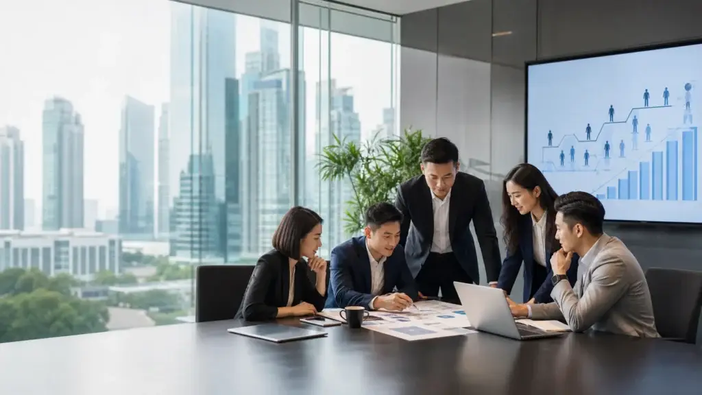 Singapore business leaders planning workforce growth